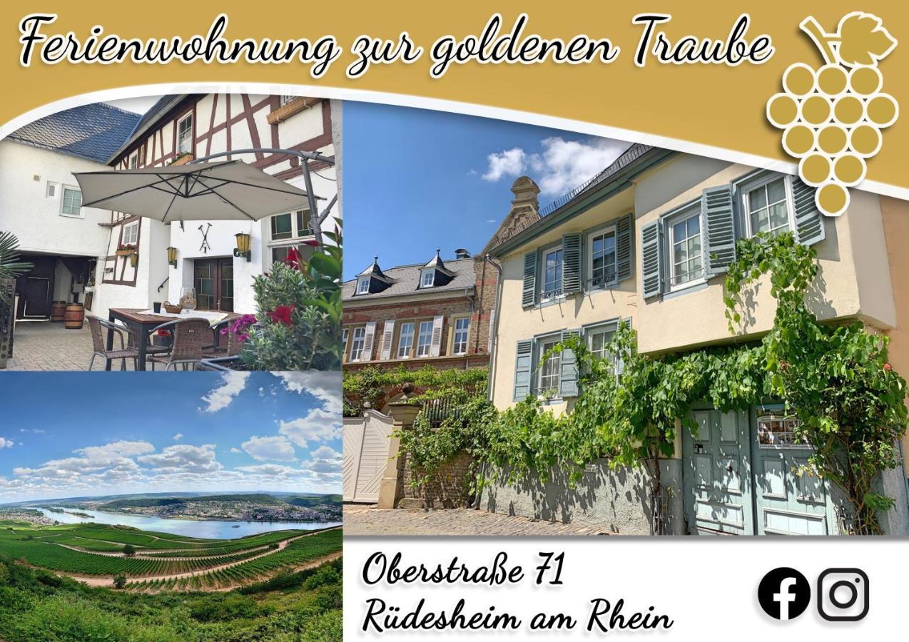 Fewo Zur Goldenen Traube Rüdesheim am Rhein Eksteriør bilde